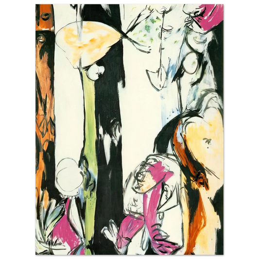 Easter And The Totem by Jackson Pollock – art poster, view 2