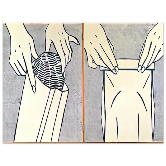 Bread In Bag by Roy Lichtenstein (1961) – art poster, view 2