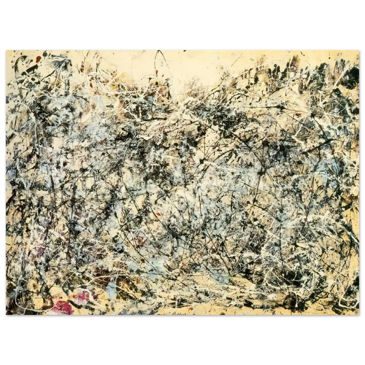 No 1 by Jackson Pollock (1948) – art poster, view 2