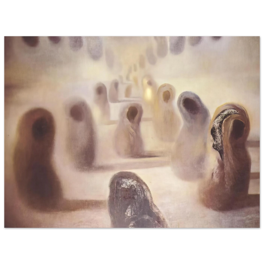 Desoxyribonucleic Acid Arabs by Salvador Dali – art poster, view 2