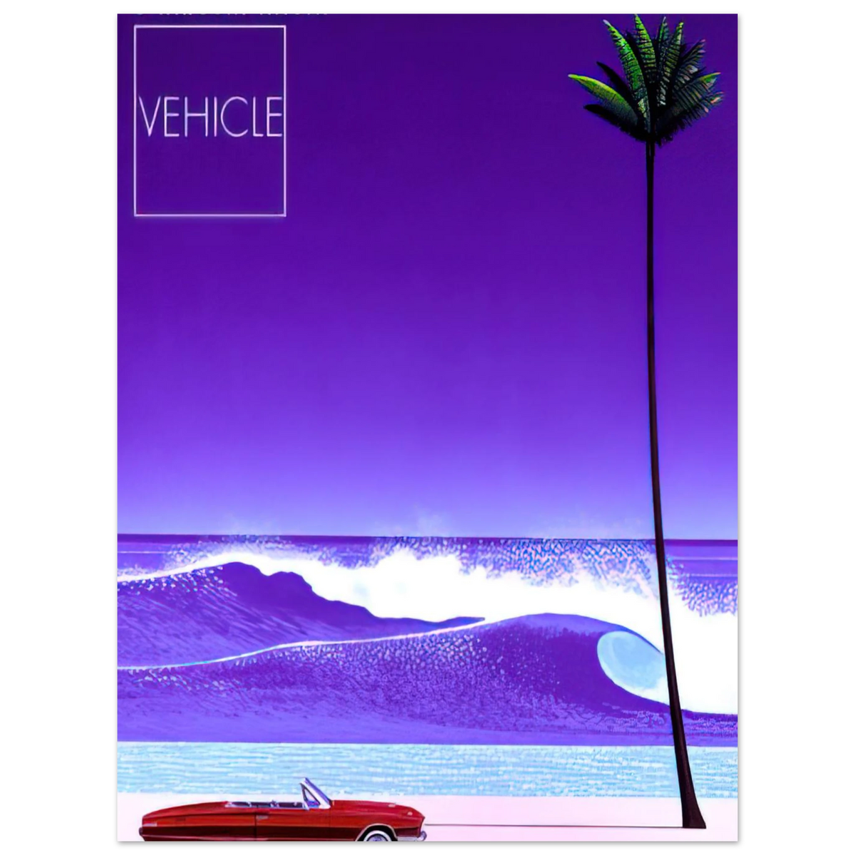 Vintage Car No. 8 by Hiroshi Nagai – art poster