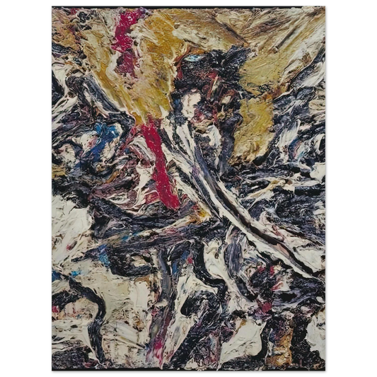 Study After Titian II by Frank Auerbach – art poster, view 2