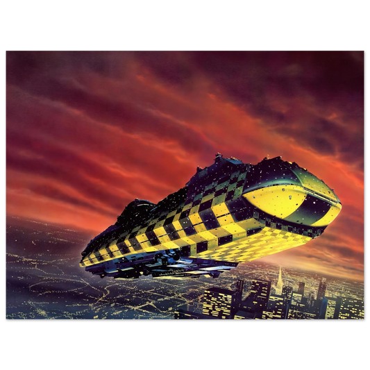 Dsp-048 by Chris Foss – art poster, view 2