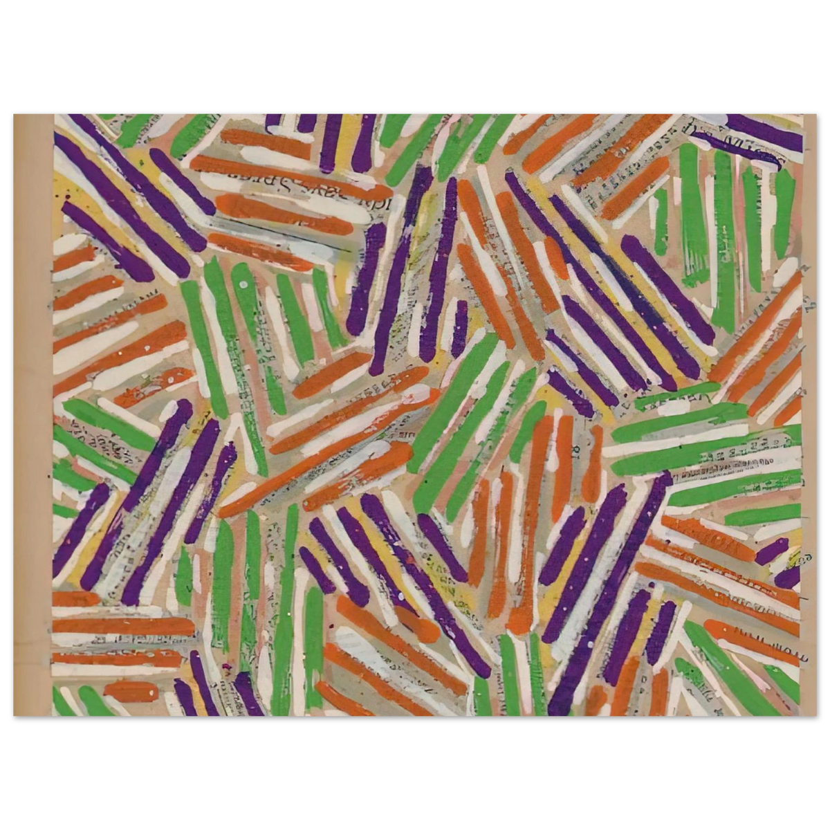 Untitled Ulae S13 by Jasper Johns – art poster