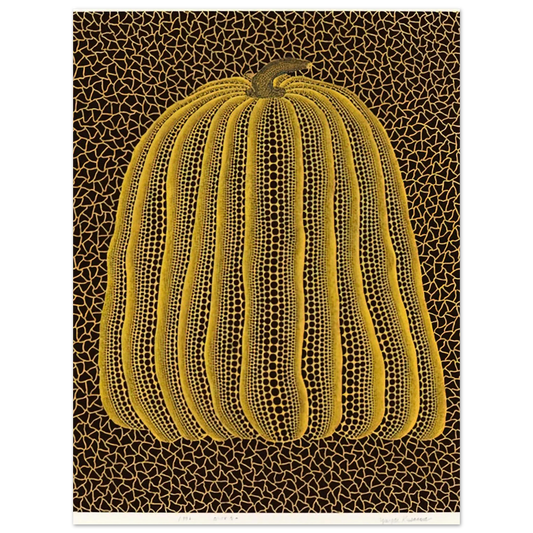 Yellow Pumpkin by Yayoi Kusama (1992) – art poster, view 2