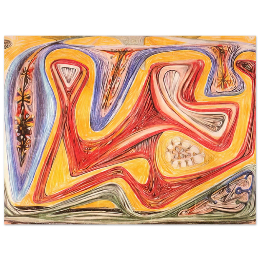 Glande Fiction by Roberto Matta (1938) – art poster, view 2