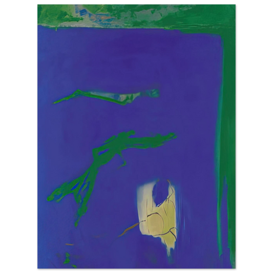 Azul by Esteban Vicente (1994) – art poster, view 2