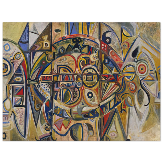 Desert by Richard Pousette-Dart – art poster, view 2
