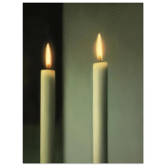 Candles by Gerhard Richter – art poster, view 2