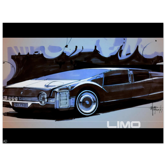 Untitled Artwork No. 4 by Syd Mead – art poster, view 2