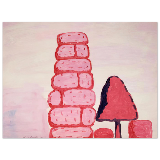 Untitled Wall by Philip Guston – art poster, view 2