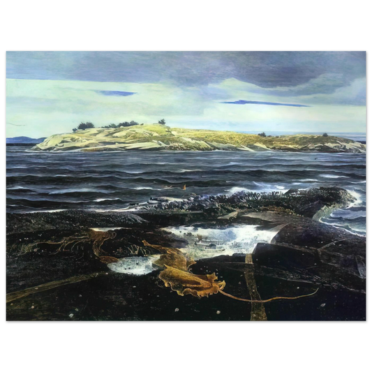 Little Caldwells Island by Andrew Wyeth – art poster, view 2