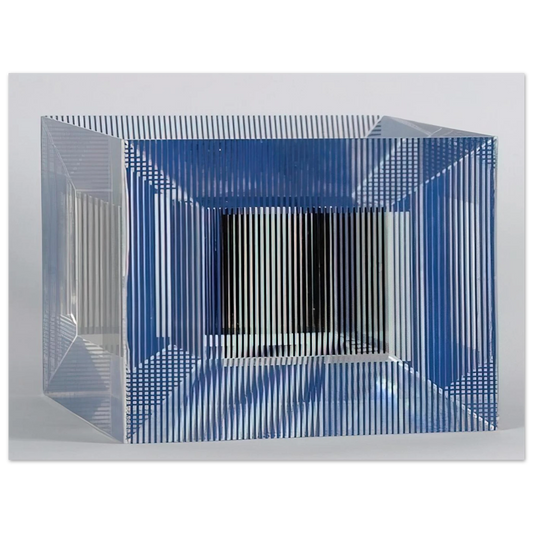 Cube With Ambigous Space by Jesus Rafael Soto (1981) – art poster, view 2
