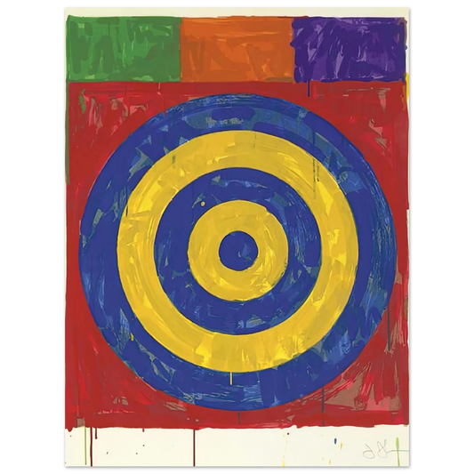 Target Ulae 147 by Jasper Johns (1974) – art poster, view 2