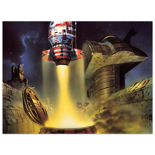 Untitled Artwork No. 5 by Chris Foss – art poster, view 2