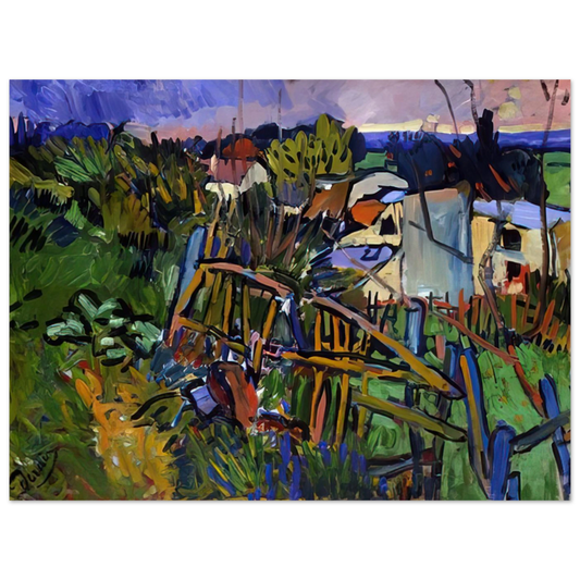 Landscape by Andre Derain (1906) – art poster, view 2