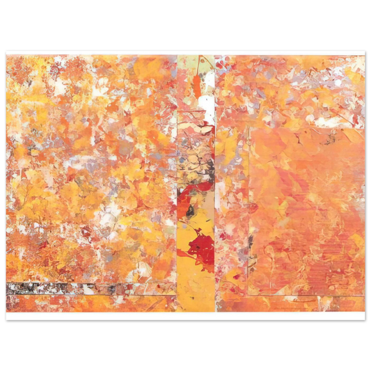 Toward A Red by Sam Gilliam – art poster, view 2