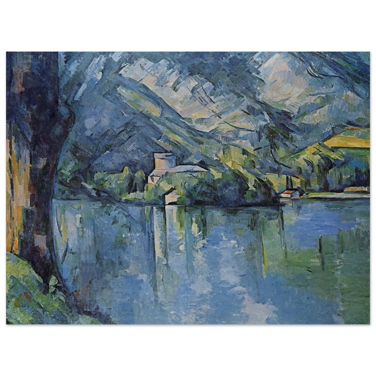 The Lac D'annecy by Paul Cézanne – art poster