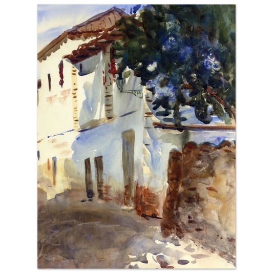 The White House by John Singer Sargent – art poster, view 2