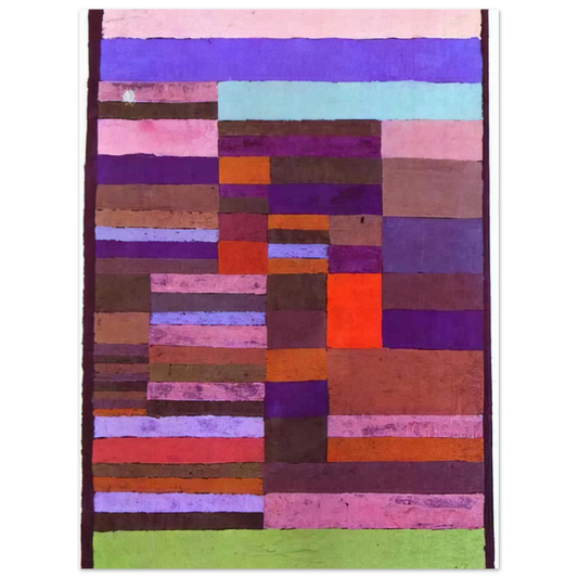 Individualized Altimetry Of Stripes by Paul Klee (1930) – art poster, view 2