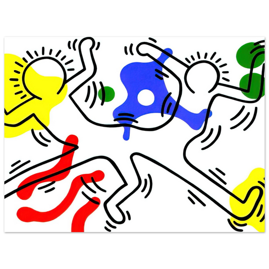 Untitled by Keith Haring (1986) – art poster, view 2