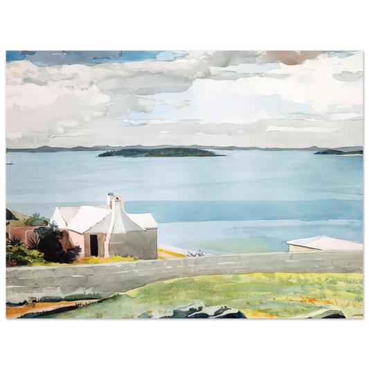 Inland Water Bermuda by Winslow Homer – art poster, view 2
