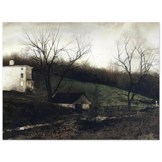 Evening At Kuerners by Andrew Wyeth – art poster, view 2