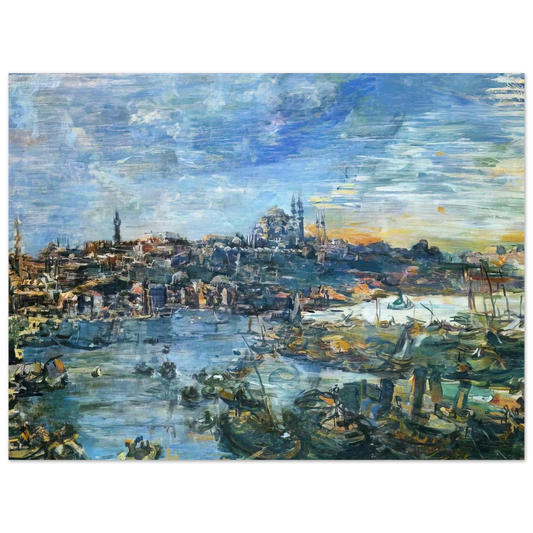 Untitled Artwork No. 4 by Oskar Kokoschka – art poster, view 2