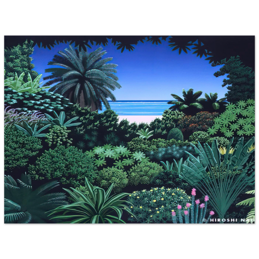 Junglehq by Hiroshi Nagai – art poster, view 2