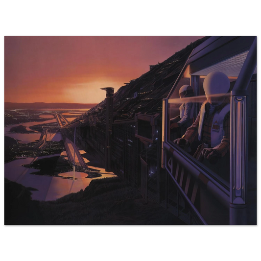 002 by Syd Mead – art poster, view 2