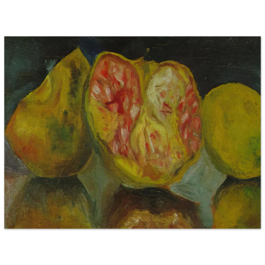 Still Life Pomegranates by Salvador Dali – art poster, view 2