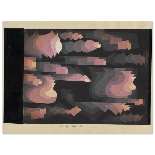 Add In Red by Paul Klee (1921) – art poster, view 2