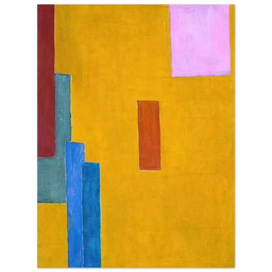 Abstract Painting by Vanessa Bell (1914) – art poster, view 2