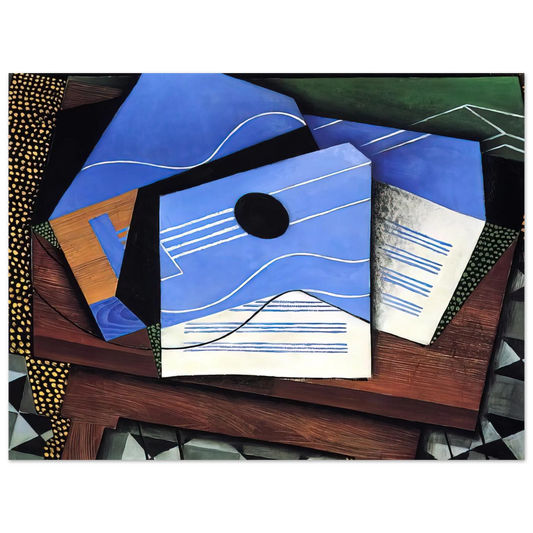 Guitar On A Table by Juan Gris (1915) – art poster, view 2