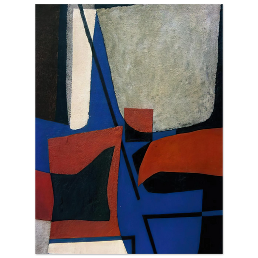 Abstract Composition by Enrico Prampolini (1955) – art poster, view 2