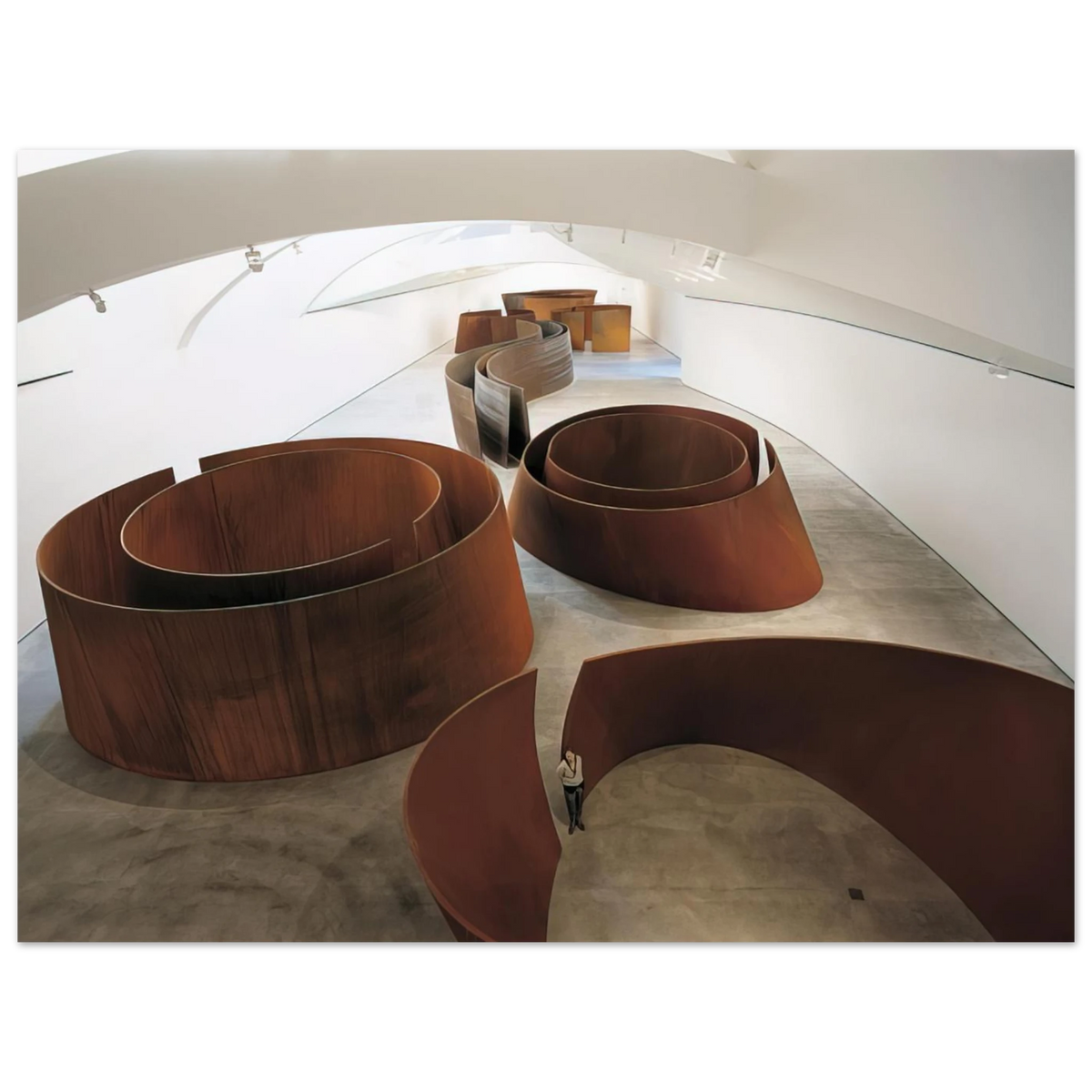 Torqued Ellipses by Richard Serra – art poster