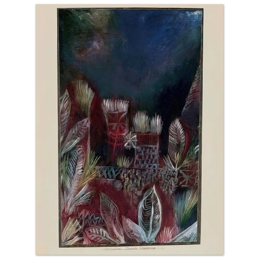 Tropical Twilight by Paul Klee (1921) – art poster, view 2