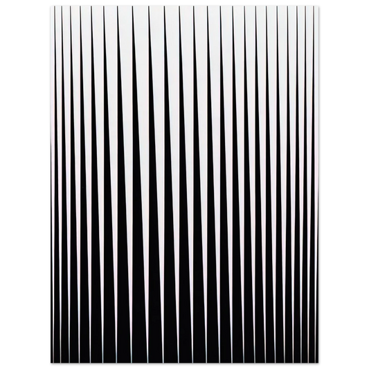 Breathe by Bridget Riley (1966) – art poster, view 2