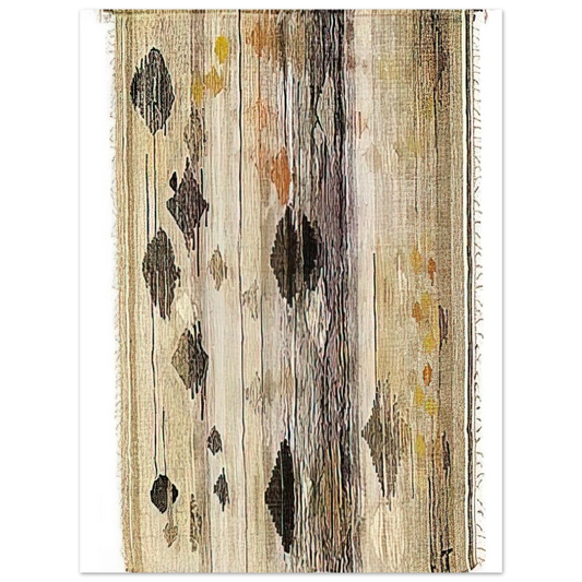 Floating Shapes by Lenore Tawney (1958) – art poster, view 2