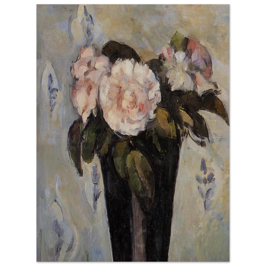 Dark Blue Vase by Paul Cézanne – art poster, view 2