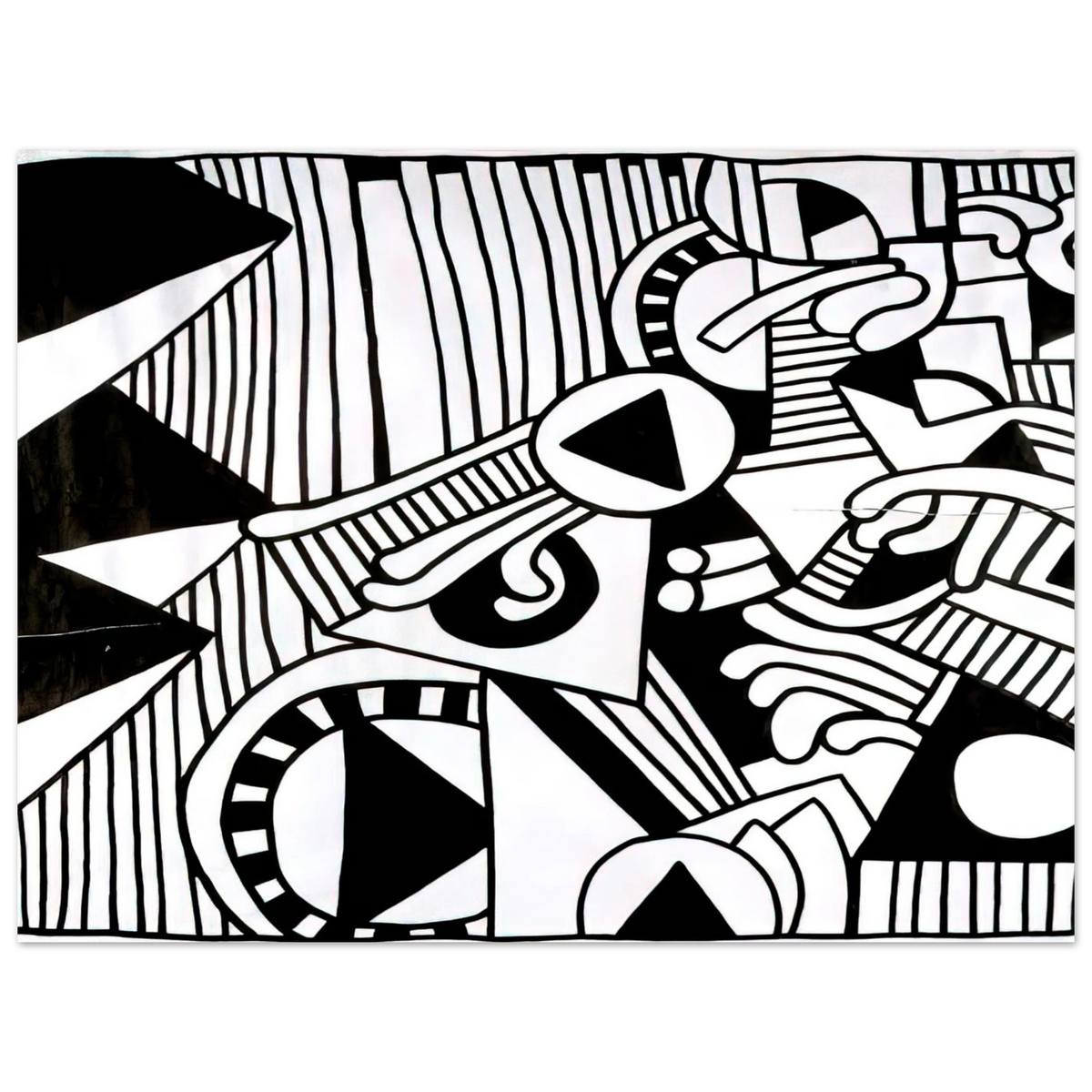 Untitled 1 by Keith Haring (1978) – art poster
