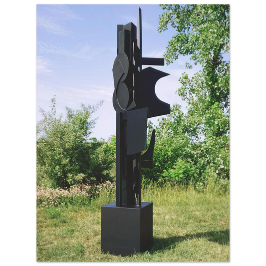 Night Tree by Louise Nevelson (1971) – art poster, view 2
