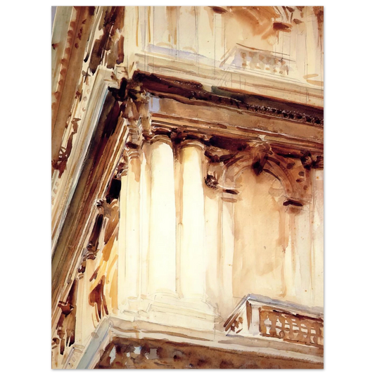 Palazzo Corner Della Ca Grande by John Singer Sargent – art poster, view 2