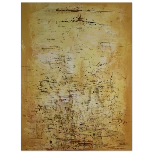 Vol d'Oiseaux by Zao Wou-Ki (1954) – art poster, view 2
