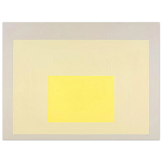 Homage To The Square Amalgamating by Josef Albers (1971) – art poster, view 2