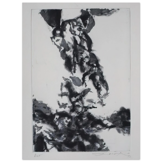 The Prophet by Zao Wou-Ki (1992) – art poster, view 2