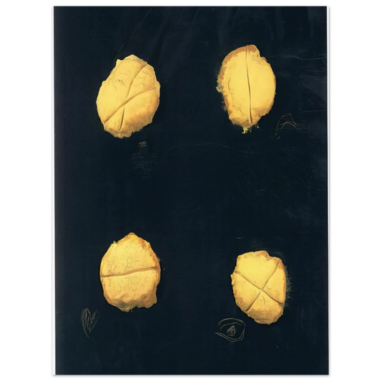 Four by Antoni Tapies (1992) – art poster, view 2