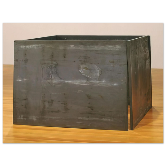One Ton Prop House Of Cards by Richard Serra (1969) – art poster, view 2
