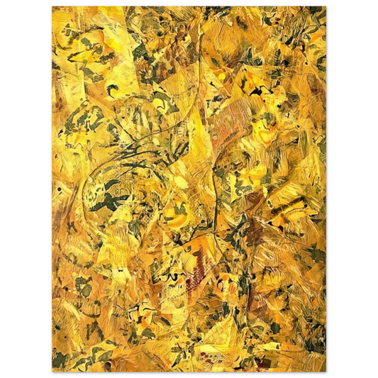 Number 2 by Jackson Pollock – art poster, view 2