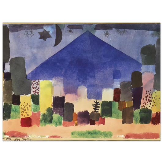 Mount Niesen by Paul Klee (1915) – art poster, view 2